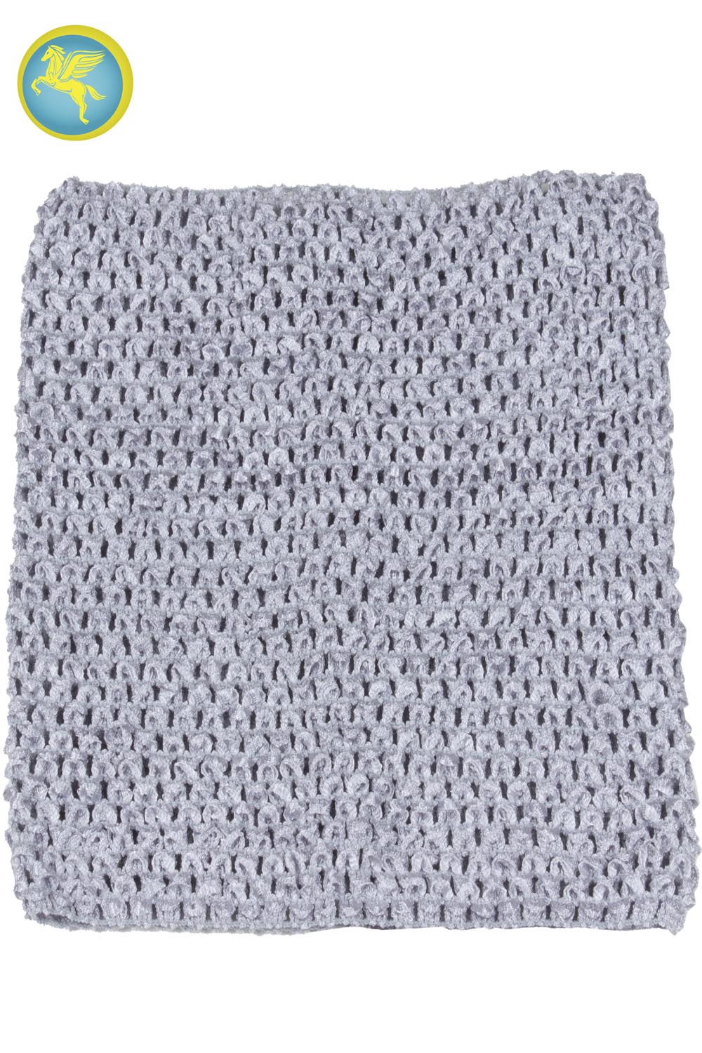TOP ELASTICO TINTA UNITA GRIGIO